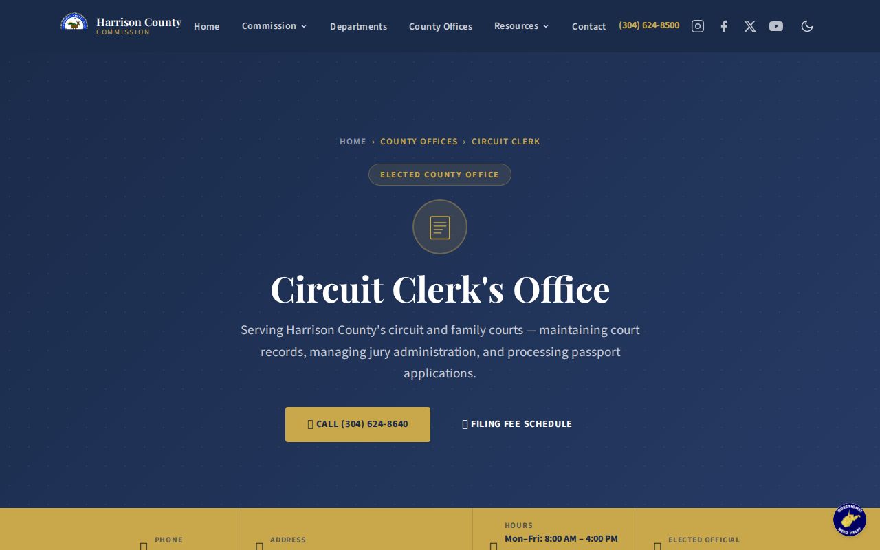 Harrison County criminal record expungement filing office
